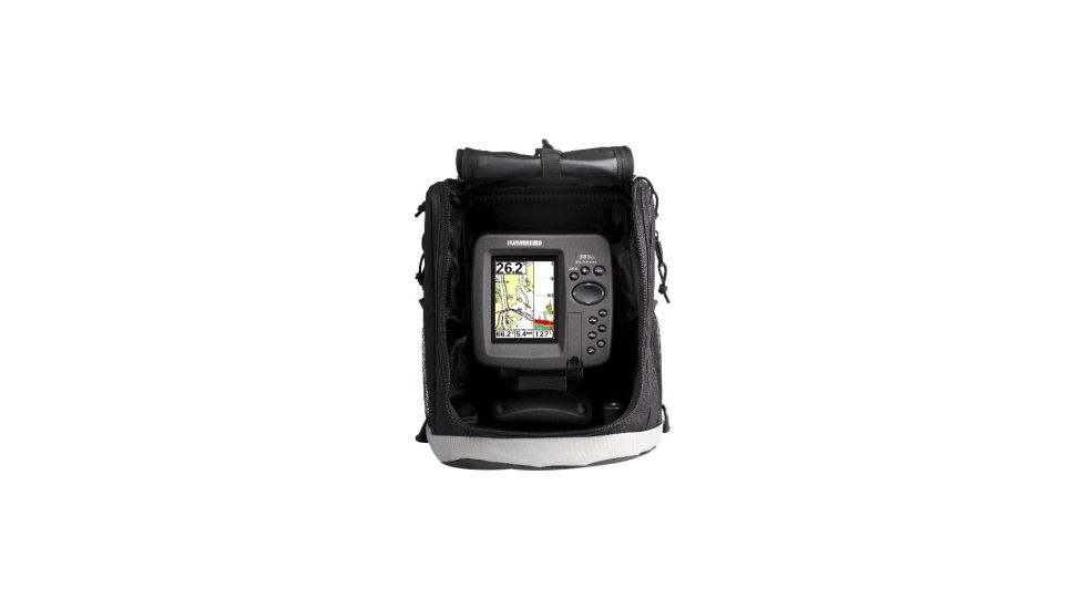 Humminbird 386ci Combo Portable Marine GPS Navigator, 3.5&quot;, 256 Colors (8-bit), Sonar Detector 4090401