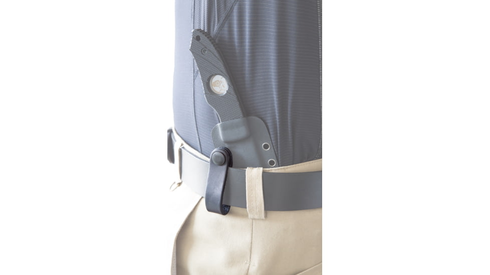 Hoffner Knives In-The-Pants Belt Loop for Fixed Blades Sheath Black, Black, One size, ITP-BLFB-BL
