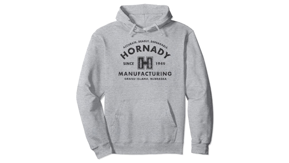 Hornady Accurate Deadly Dependable Long Sleeve Shirt - Men's, Gray, 2XL, 99598XXL