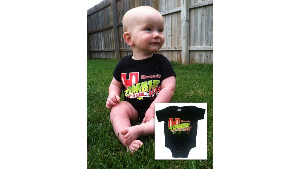 Hornady Zombie Baby Onesie Shirt, 6 Month Size 99560