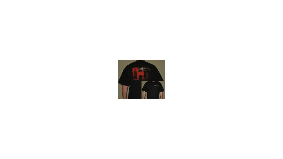 Hornady Distressed T-Shirt, Black, Medium 9967M