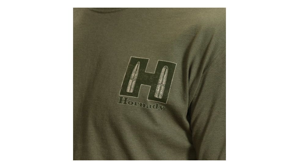 Hornady T-Shirt, Sage &amp; Tan, 2XL 9974XXL