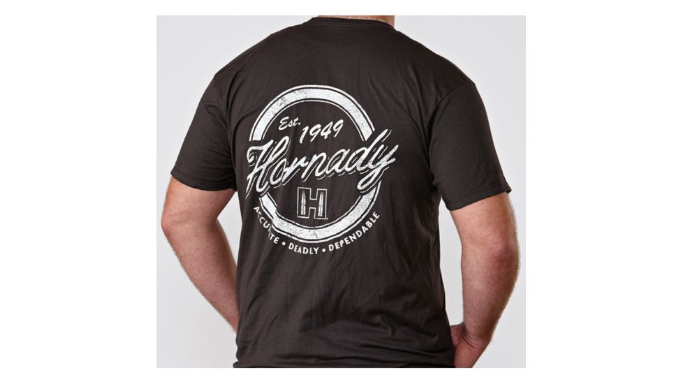 Hornady T-Shirt, Charcoal Gray, 3XL, NSN N, 9967XXXL
