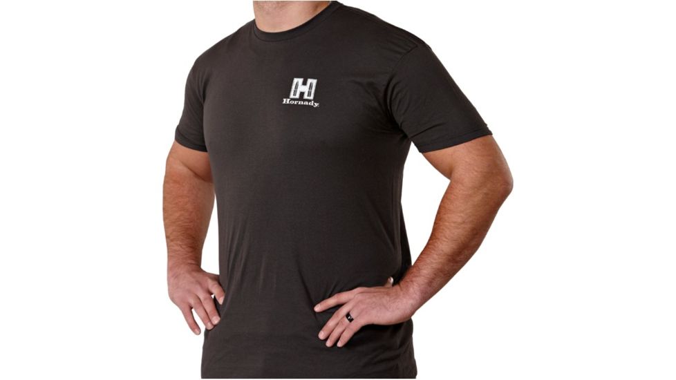 Hornady T-Shirt, Charcoal Gray, 3XL, NSN N, 9967XXXL