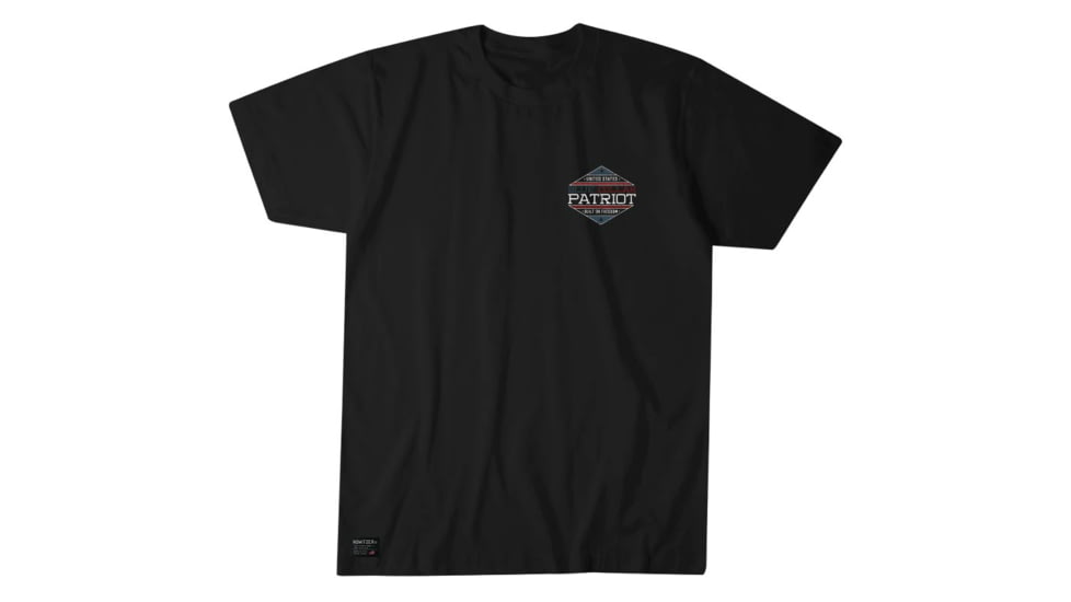 HOWITZER Built On Freedom S/S Tee - Mens, Vintage Black, 3XL, CV7125-VBK-3X