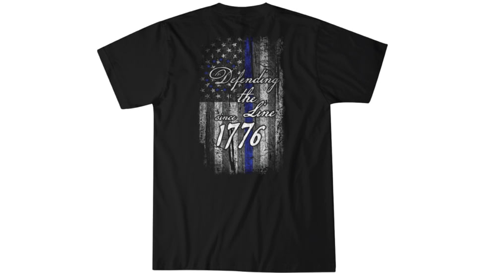 HOWITZER Defend The Line S/S Tee - Mens, Black, Extra Large, CV6773-BK-XL