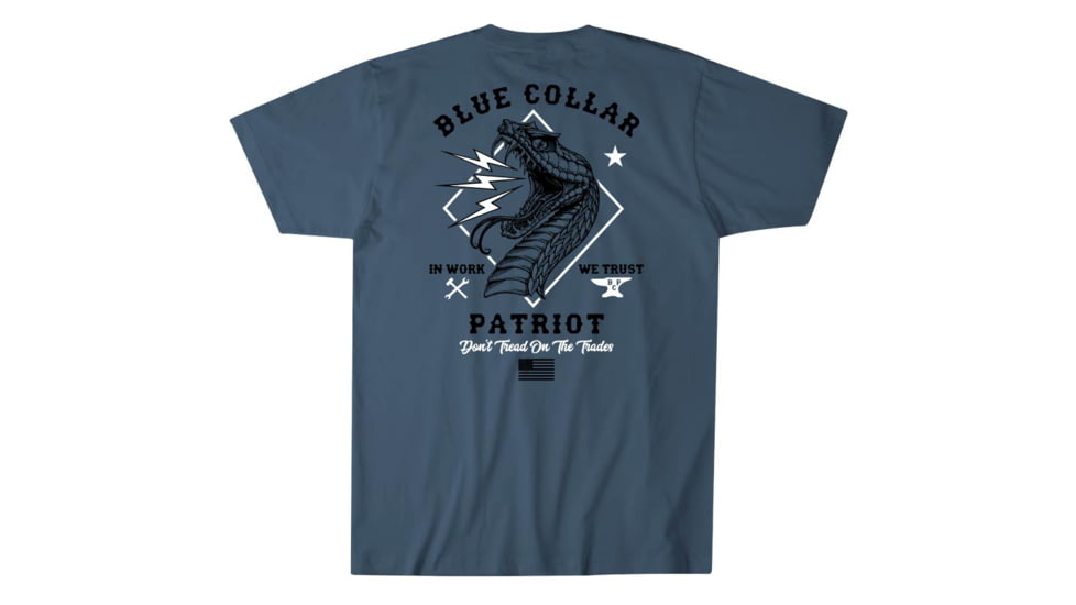 HOWITZER Dont Tread Trades S/S Tee - Mens, Steel Blue, Small, CV7114-STB-S