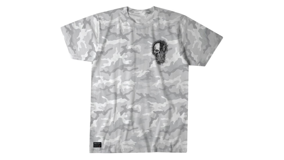 HOWITZER Peacemaker Rust S/S Tee - Mens, White Camo, 2XL, CV5327-WHCM-2X