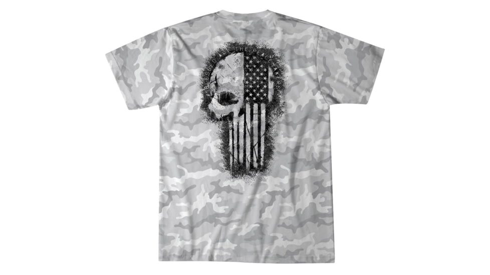 HOWITZER Peacemaker Rust S/S Tee - Mens, White Camo, Large, CV5327-WHCM-L
