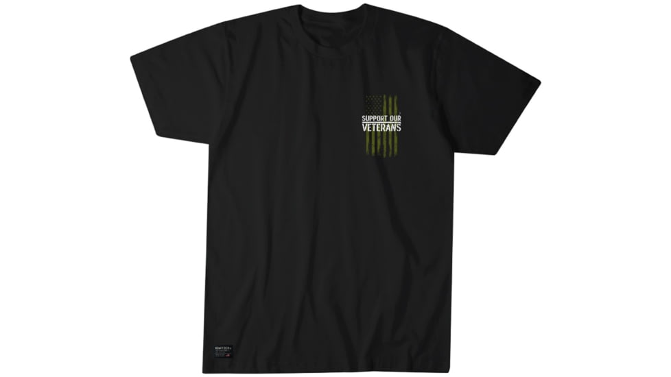 HOWITZER Support S/S Tee - Mens, Black, Large, CV6784-BK-L