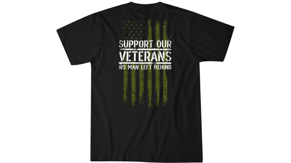 HOWITZER Support S/S Tee - Mens, Black, Large, CV6784-BK-L