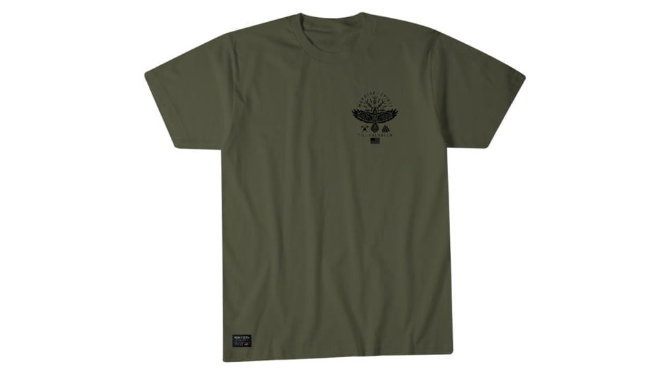 HOWITZER Valhalla Night S/S Tee - Mens, Surplus Green, 3XL, CV6611-SURG-3X