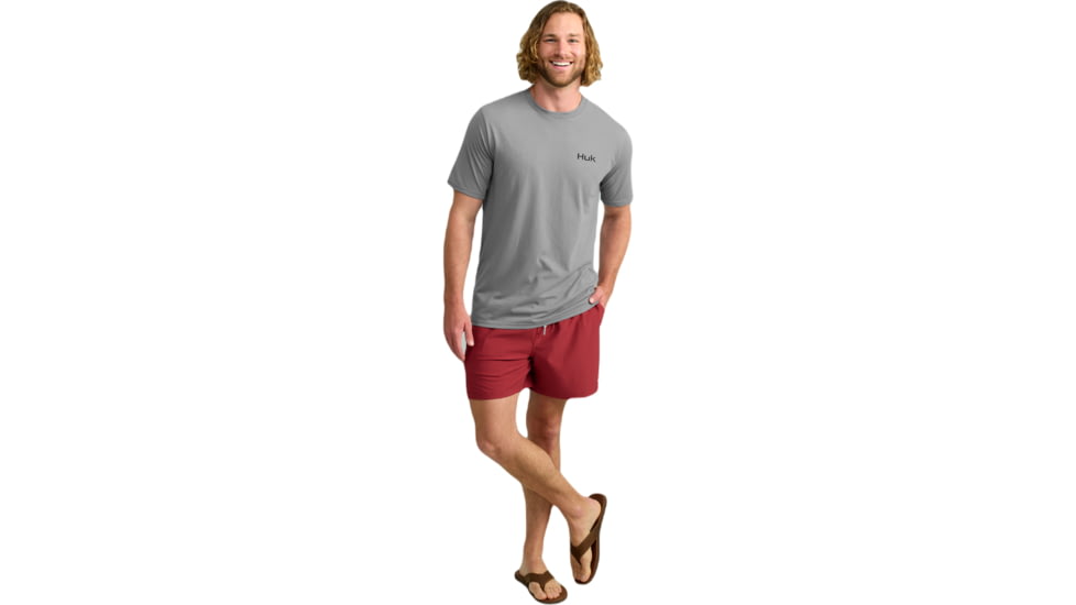 HUK Performance Fishing Americana Sketch Tee - Mens, Night Owl, Large, H1000536-016-L