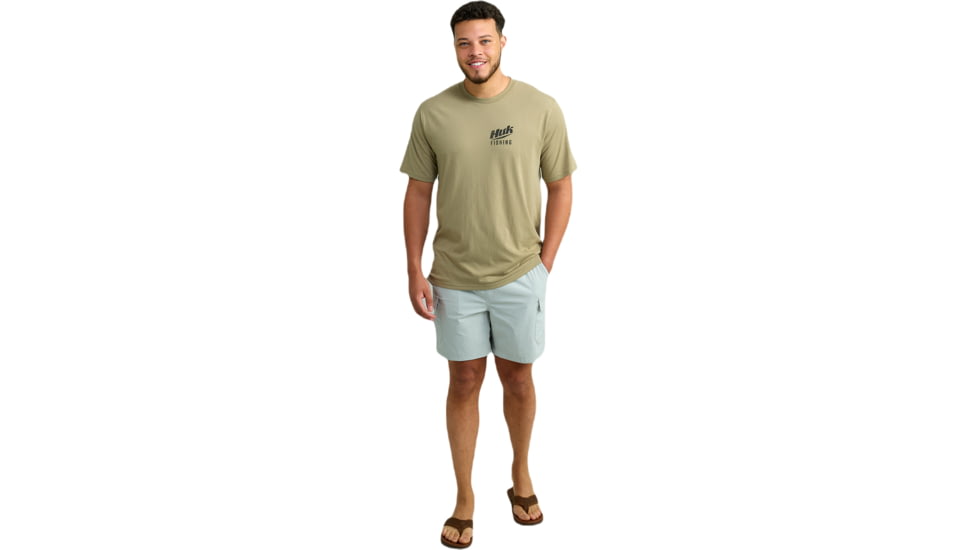 HUK Performance Fishing Bait Shop Tee - Mens, Overland Trek, 2XL, H1000514-319-XXL