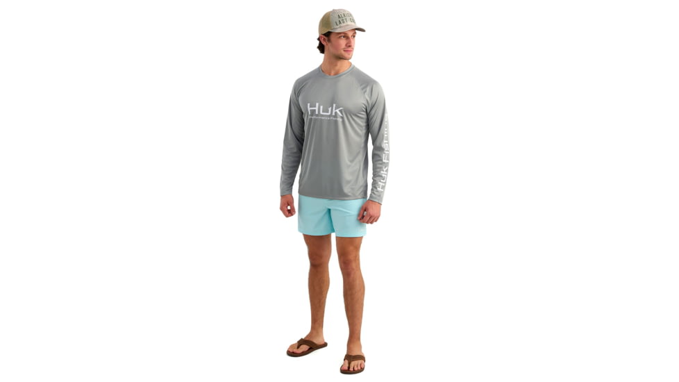 HUK Performance Fishing Pursuit Long Sleeve Crew - Mens