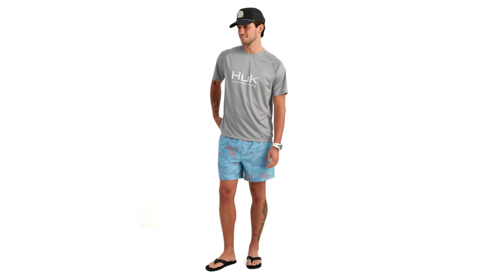 HUK Performance Fishing Pursuit Short Sleeve Crew - Mens