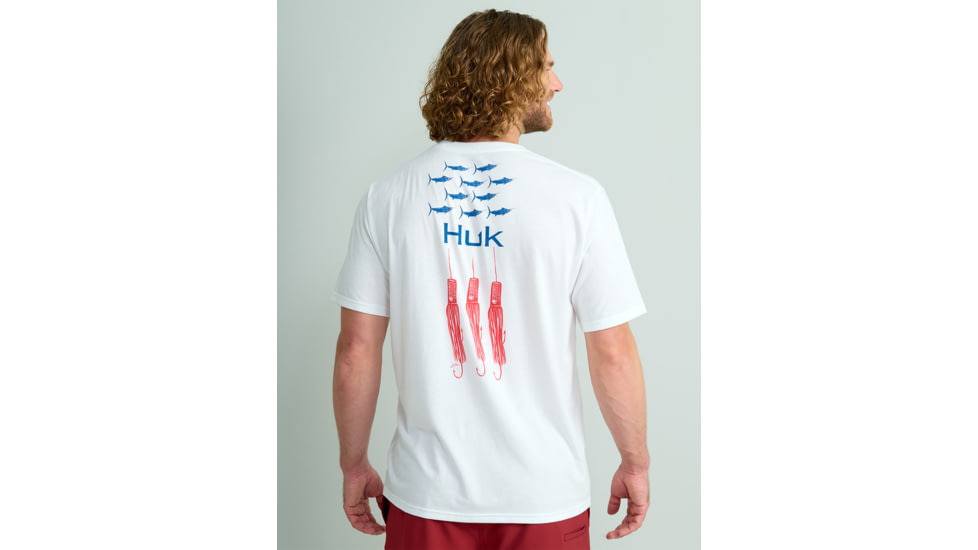 HUK Performance Fishing Lures Tee - Mens, White, 3XL, H1000538-100-XXXL