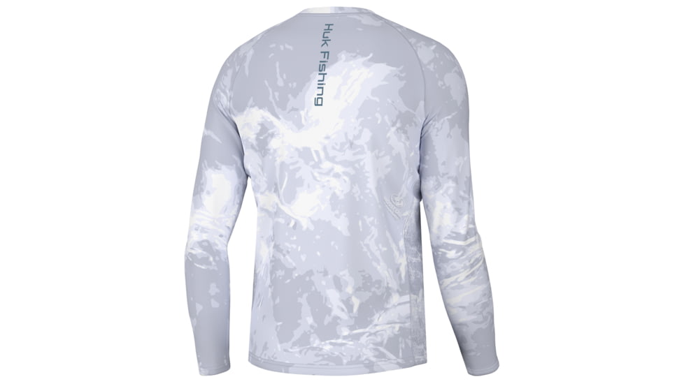 HUK Performance Fishing Mossy Oak Pursuit Crew - Mens, Moe Sw Bonefish, 2XL, H1200610-978-XXL