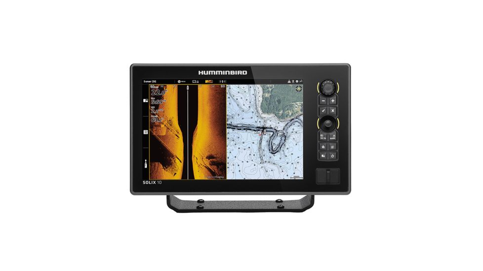 Humminbird 10 CHIRP MEGA SI Fishfinder/GPS Combo G2 w/Transom Mount Transducer SOLIX 73605
