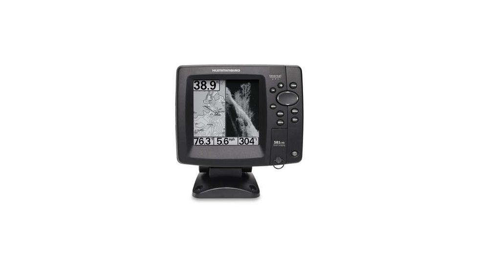 Humminbird 581i HD DI Combo Down Imaging and DualBeam Fishfinder and GPS, 5.0&quot; diagonal Screen 4090201