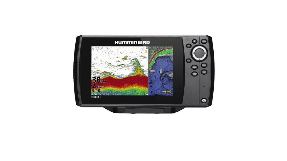 Humminbird 7 CHIRP Fishfinder/GPS Combo G3 w/Transom Mount Transducer HELIX 73572