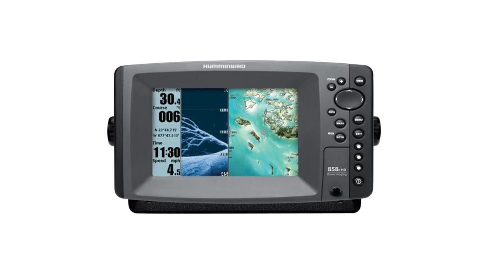 Humminbird 858c HD DI Combo Marine GPS Navigator, 7&quot;, 65536 Colors 4090001