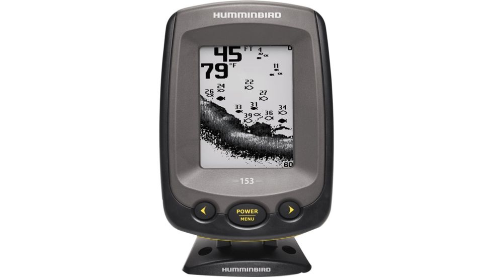 Humminbird PiranhaMax 153, 4&quot; FSTN LCD, 800 W Peak, 100 W RMS, 83 kHz,200 kHz 4088301