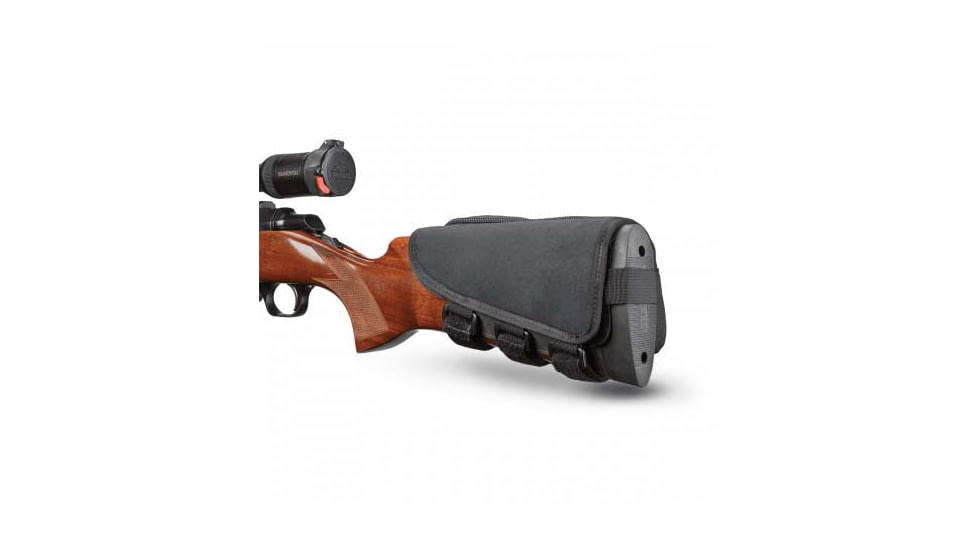 Hunters Specialties Rifle Shell Holder w/Pouch, Black, HS-01620