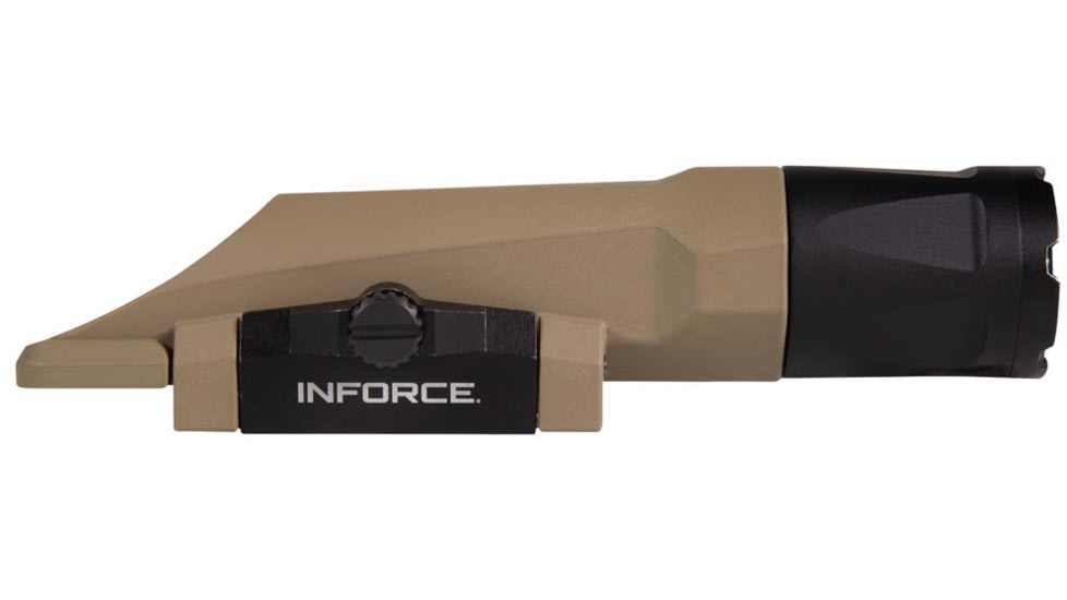 INFORCE Gen 3 - WMLx 1100 Lumens Weapon Light,CR123a, FDE Body, IF71012DE
