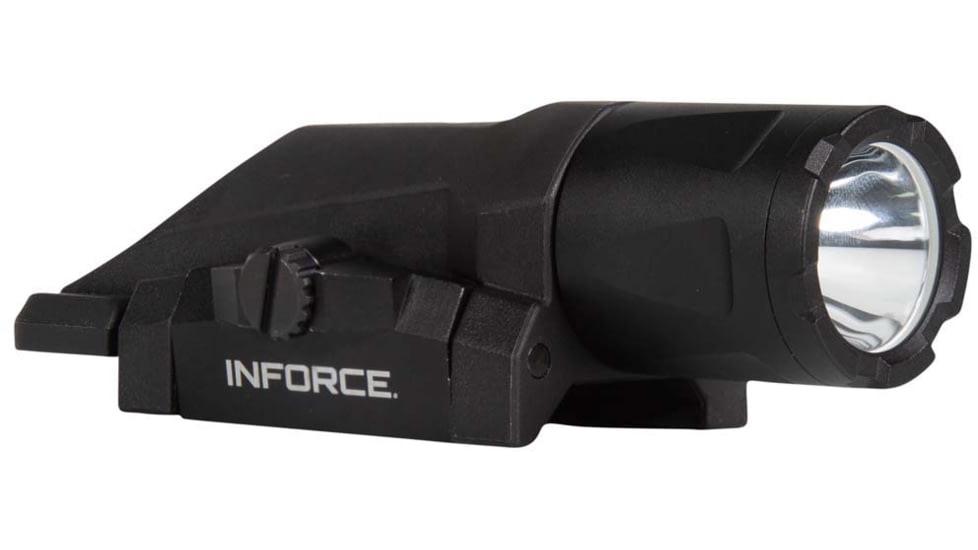 INFORCE WML Gen 3 LED Weapon Light, White/IR LED, 400 Lumens, Black, IF71013