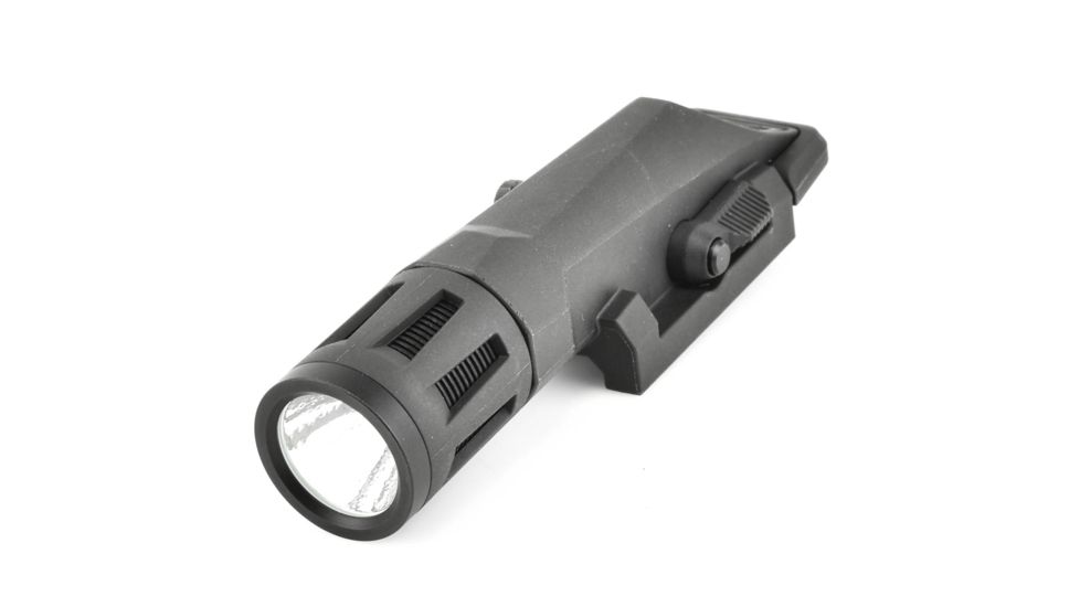 InForce WMLX Weapon Mounted Multifunction White LED Tactical Light, 800 Lumens, Black, 2 CR123A, WX-05-1, EDEMO13