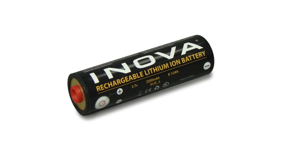 Inova Rechargeable Lithium Ion Battery, Black RUB-BO