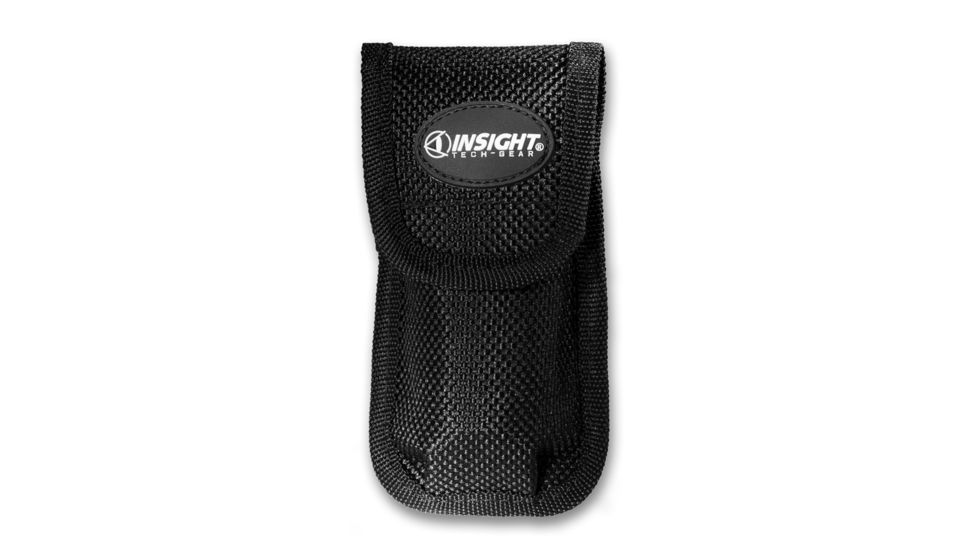 Insight Technology Flashlight Holster HX120, Single Pouch, Nylon Black