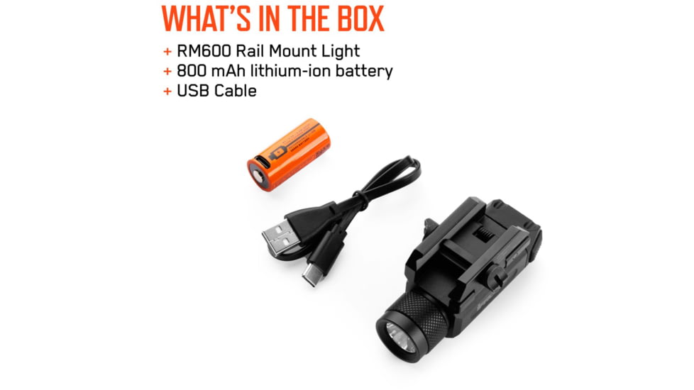 IPROTEC IPRLGT1002 RM600 Rail Mount Light 600 Lumens