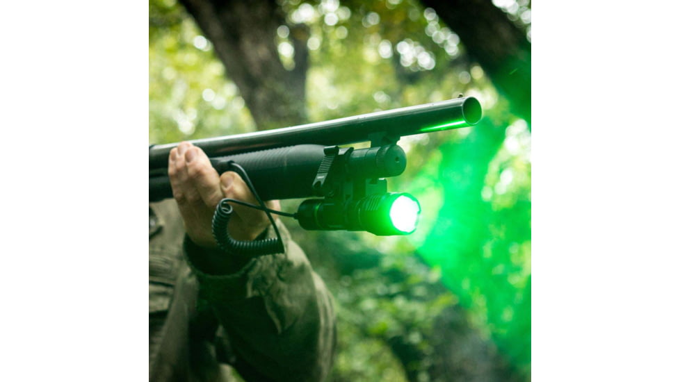 iPROTEC LG250 Green Laser Combo Firearm Light, Black, 6653