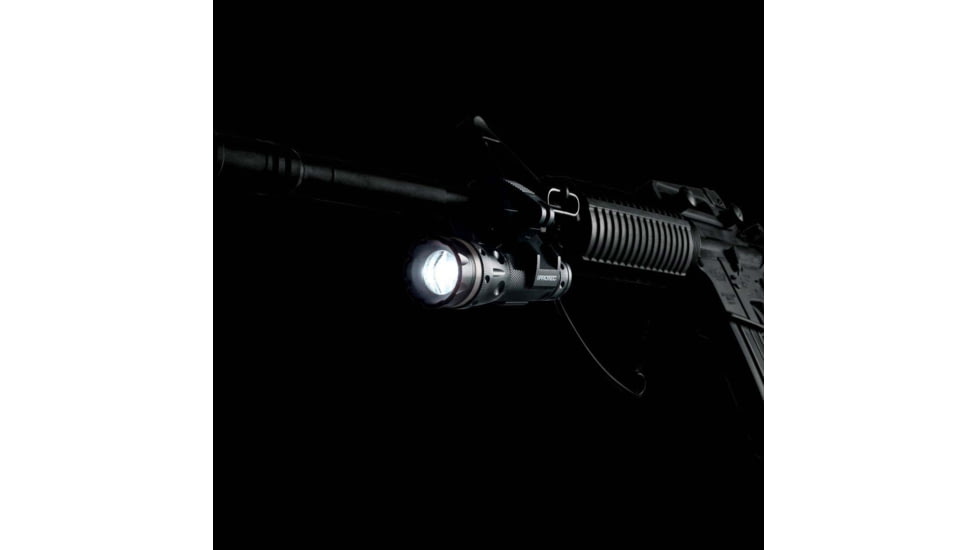 iPROTEC LG400 Lumen Long Gun Light w/ Red Lens, Black, 6652