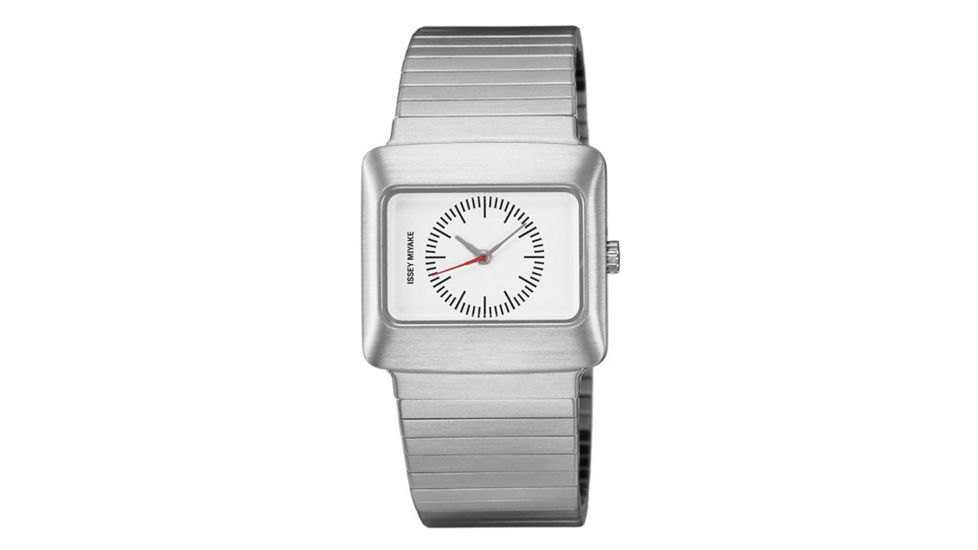 Issey Miyake SILAh013 Vakio Watch - Silver Metal Band, Silver Case