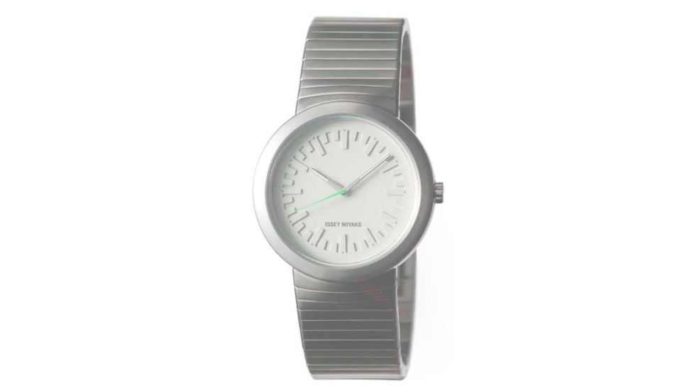 Issey Miyake SILAl001 Vakio2 Mens Watch - Silver Metal Band, Silver Case