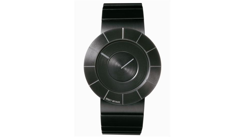 Issey Miyake SILAn002 To Mens Watch - Black Metal Band, Black Case