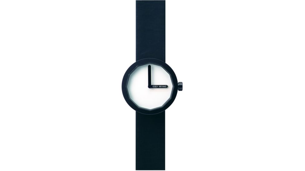 Issey Miyake SILAp005 Twelve Ladies Watch - Black Band, Black Case