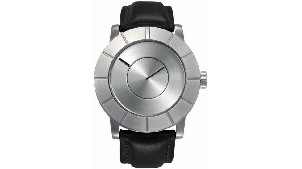 Issey Miyake SILAs002 To: Automatic Mens Watch - Brown Leather Band, Silver Case