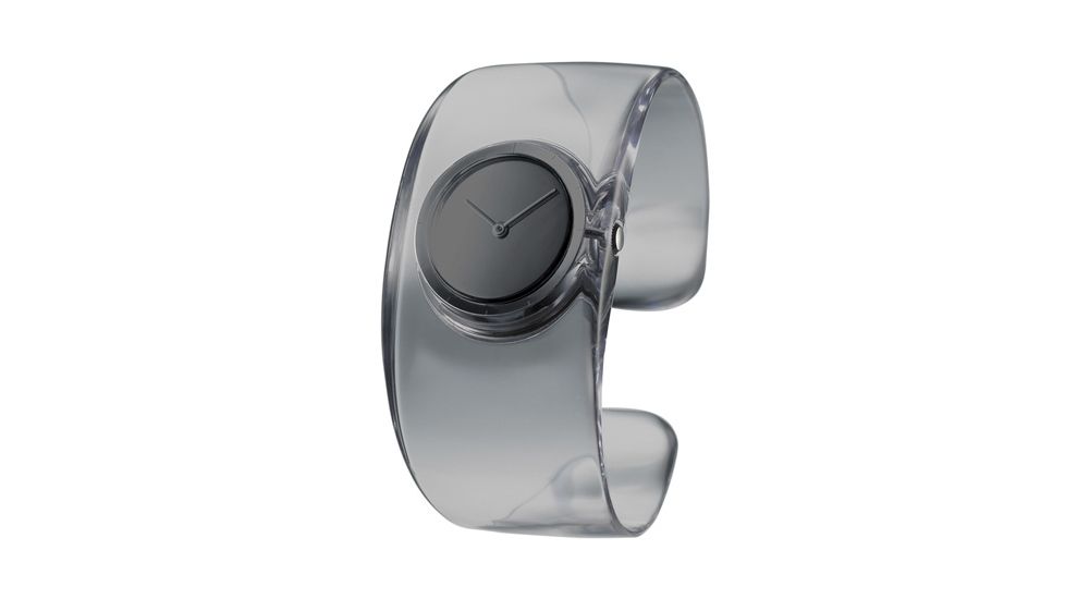 Issey Miyake SILAw002 Yoshioka Watch - Smoke Band, Gray Case