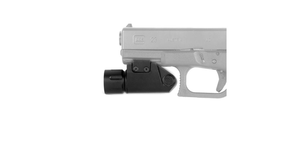 JE Machine Tech Micro Pistol Flashlight, 250 Lumen, Black TS-FL2B