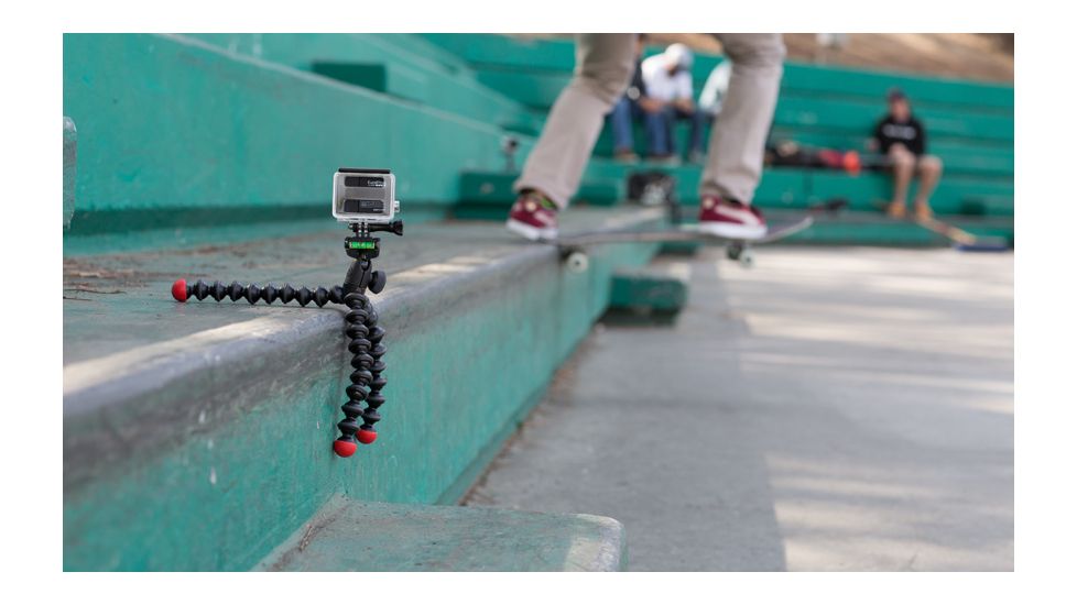 JOBY GorillaPod Action Tripod with Mount for GoPro, Black/Red JB01300