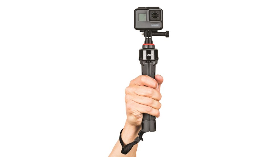 JOBY GripTight PRO TelePod Telescoping Tripod, w/Grip for Mobile Phones, Black, JB01534