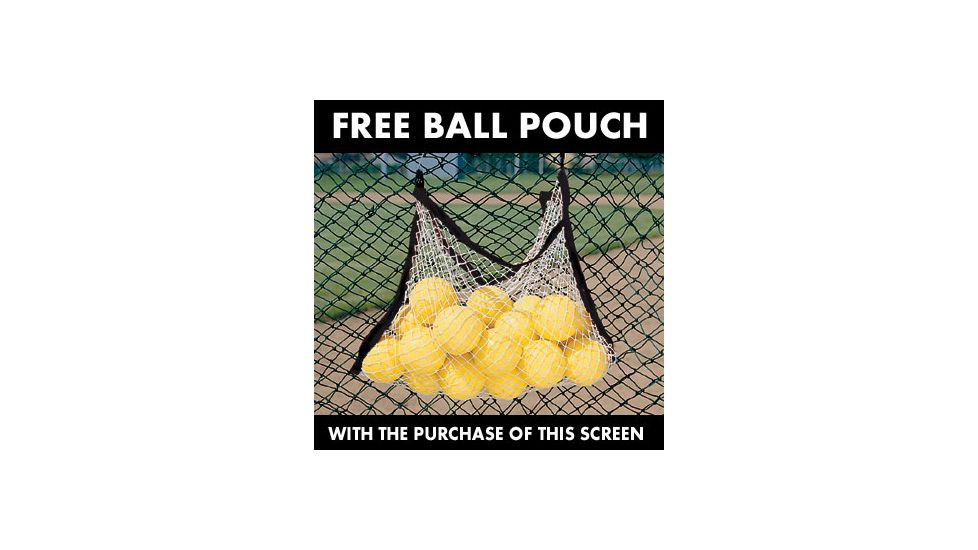 Jugs Sports 6-foot Quick-Snap Pitchers Screen S1000 
