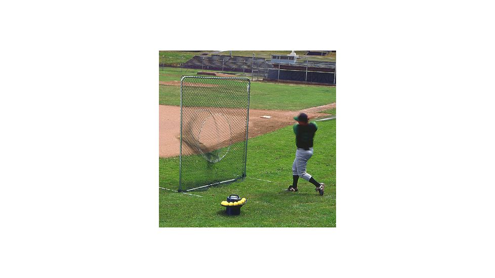 Jugs Sports 7-foot Quick-Snap Square Baseball Screen with Sock Net S2010 