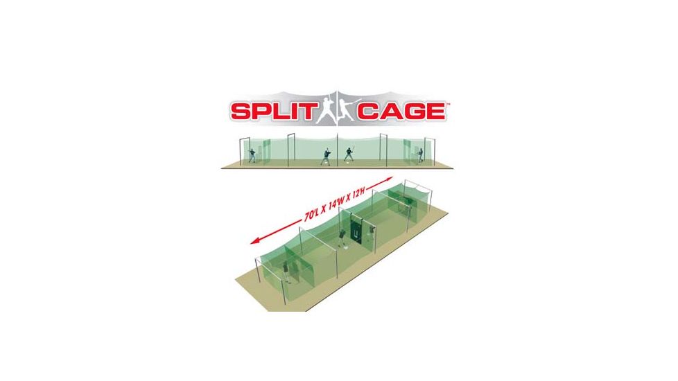 Jugs Split-Cage Softball Package A0315