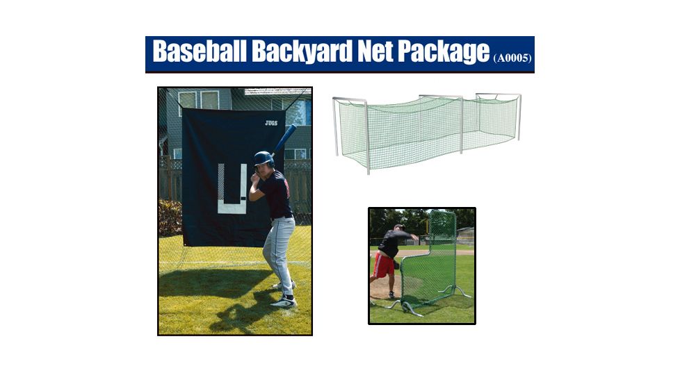 Jugs Sports Baseball Backyard Net Package A0005
