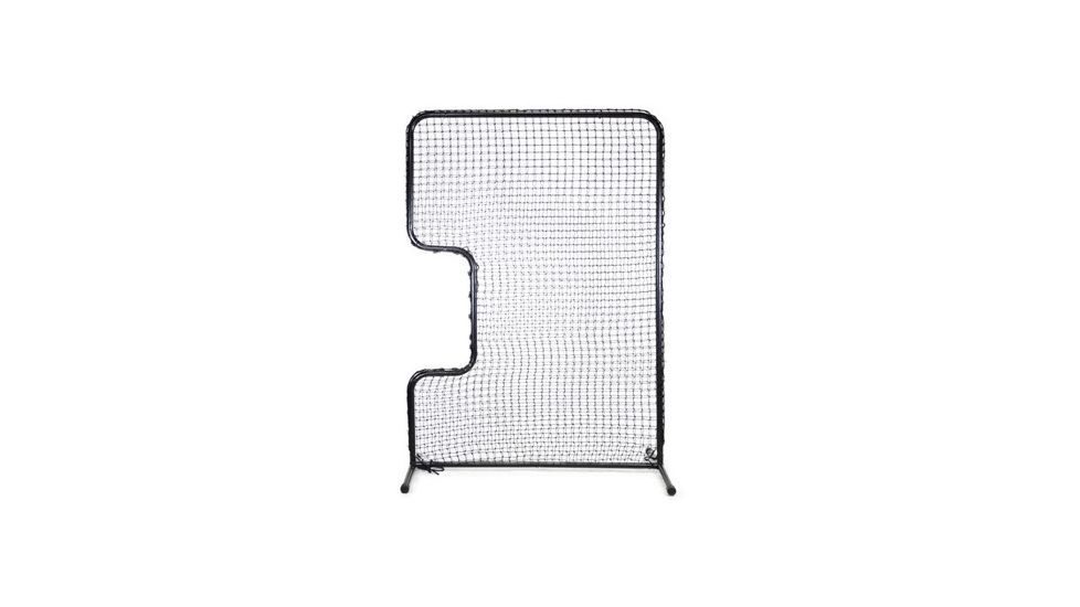 JUGS Standard Series C-Shaped Softball Screen Softball, Black Frame/Black Net S1012